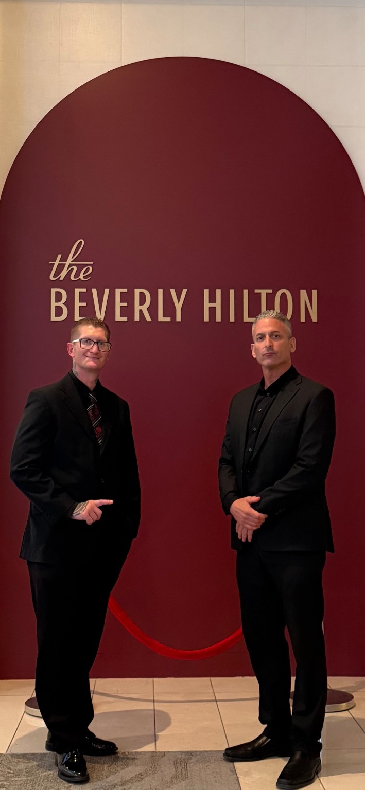 Ramsey Security personnel on assignment at The Beverly Hilton