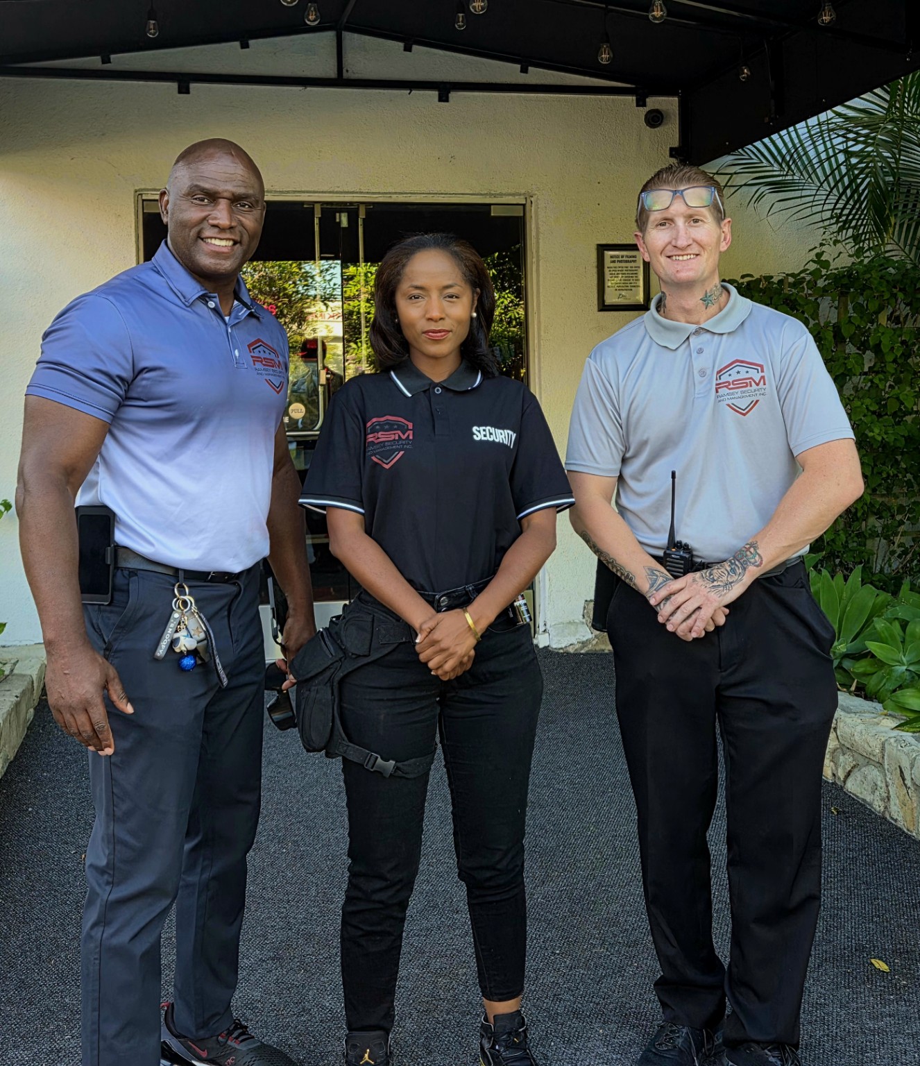 Ramsey Security and Management Inc. team members in uniform