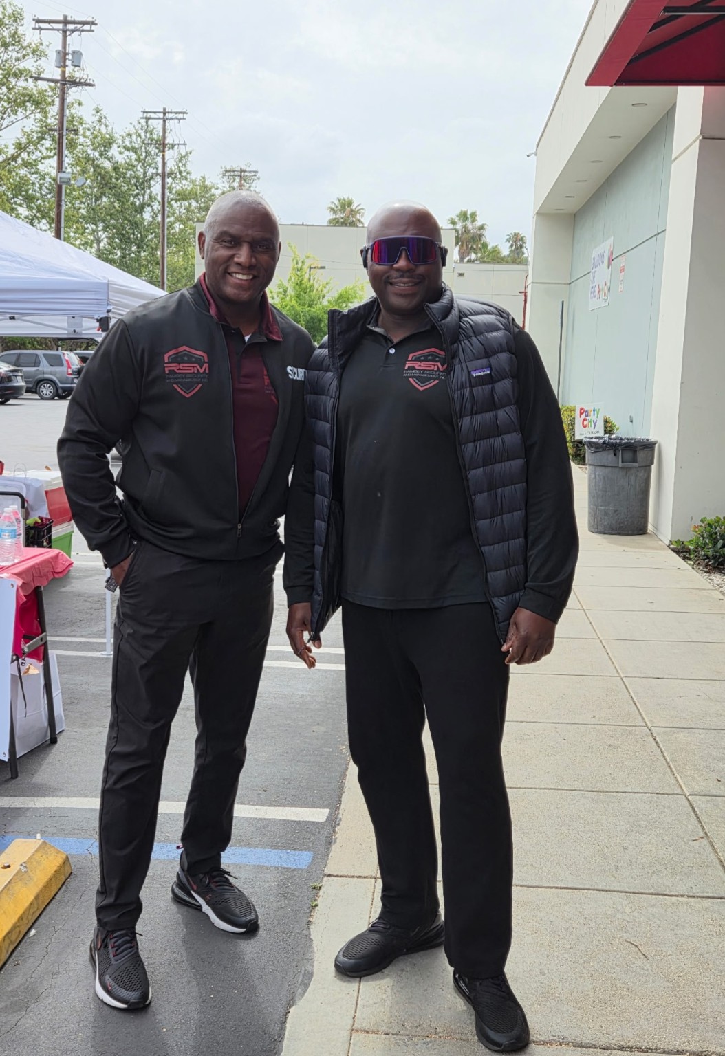 Ramsey Security representatives at a community event